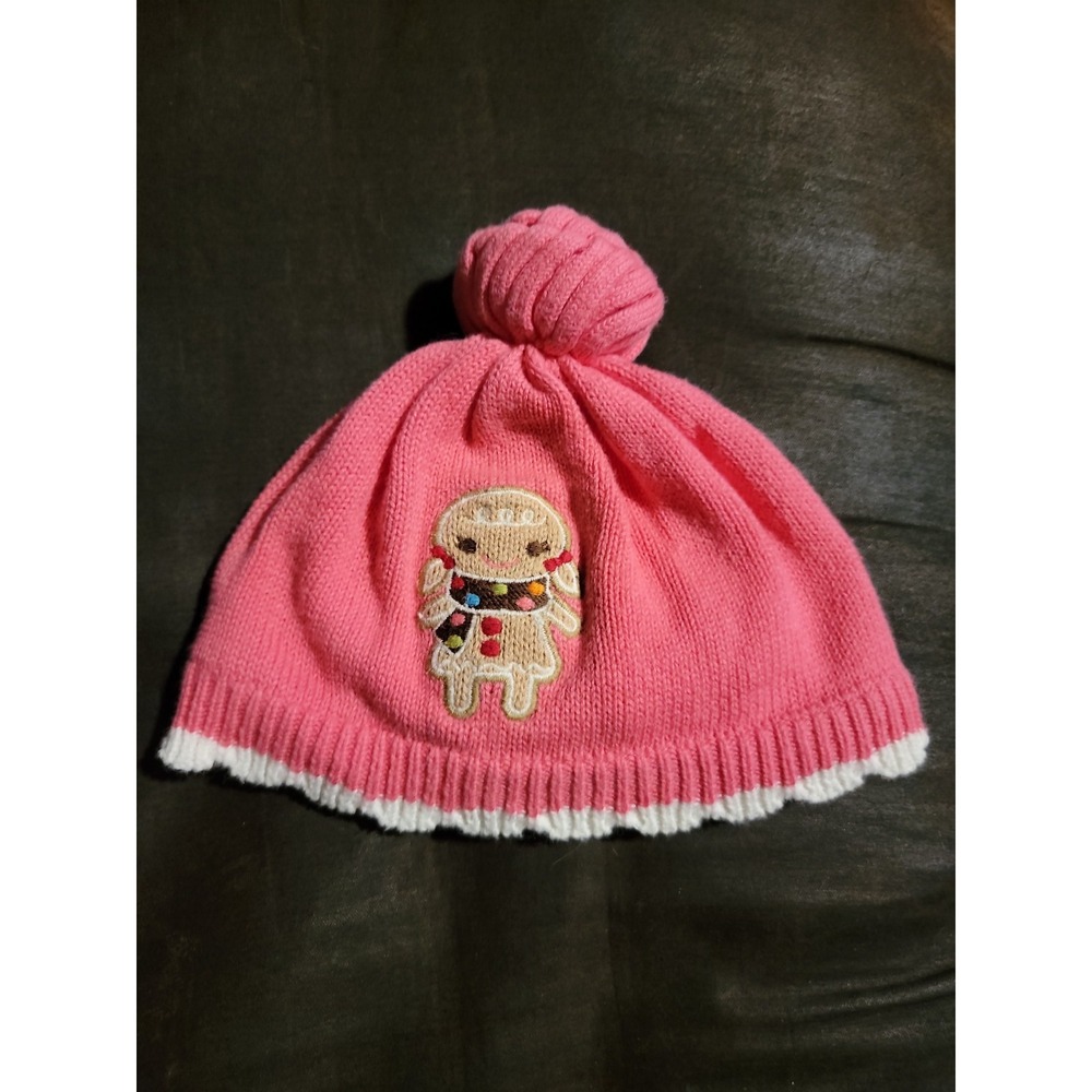 Gymboree winter cheer gingerbread girl hat 0 12 months